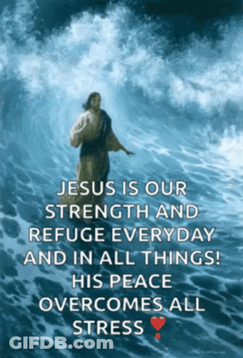 Peaceful Mind With Jesus GIF