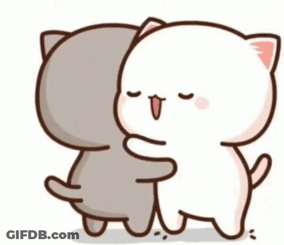 Peach And Goma Cute Animated Dance GIF