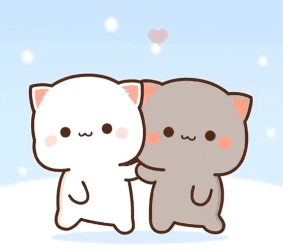 Peach And Goma Tandem Dancing GIF