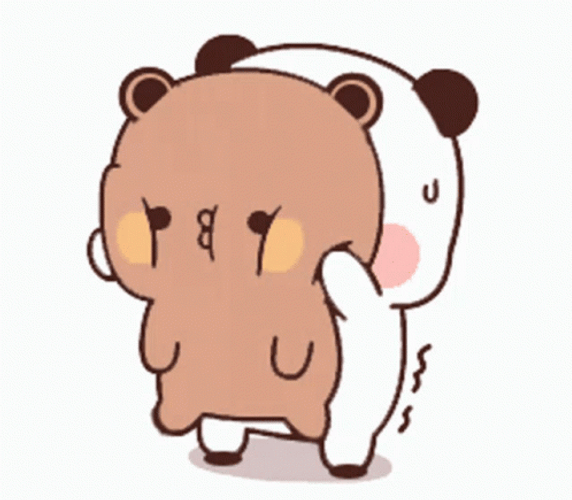 Peach Cat Squish Gomas Cheeks GIF