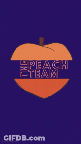 Peach Saying The Peach Team GIF