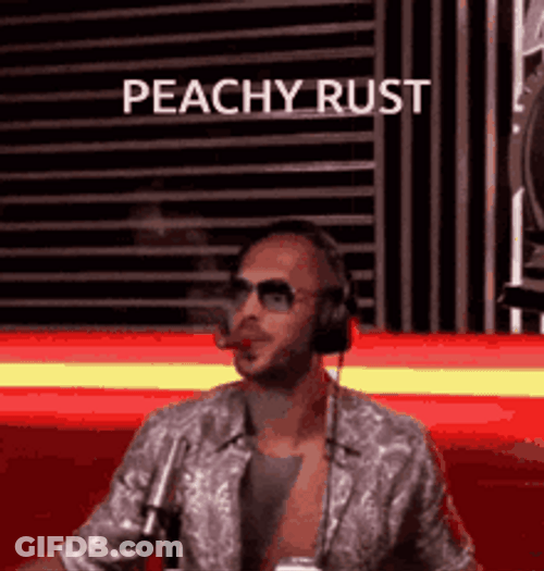 Peachy Rust DJ GIF