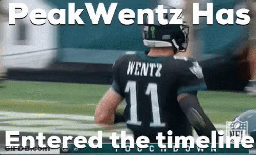Peak Wentz Football Player GIF