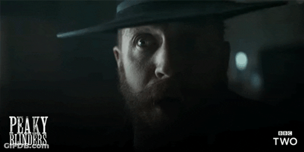Peaky Blinders Alfie Solomons Headshake GIF