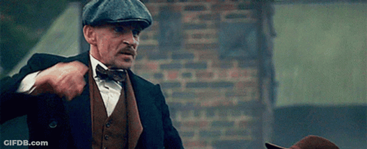 Peaky Blinders Arthur Shelby Angry GIF