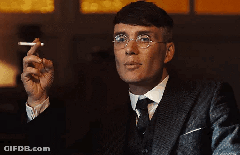 Peaky Blinders Eyeglass Thomas Shelby GIF