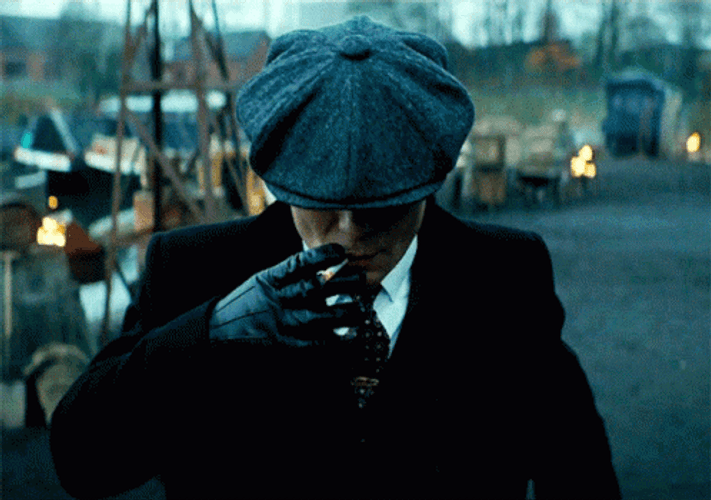 Peaky Blinders Thomas Shelby Classic Cigarette GIF