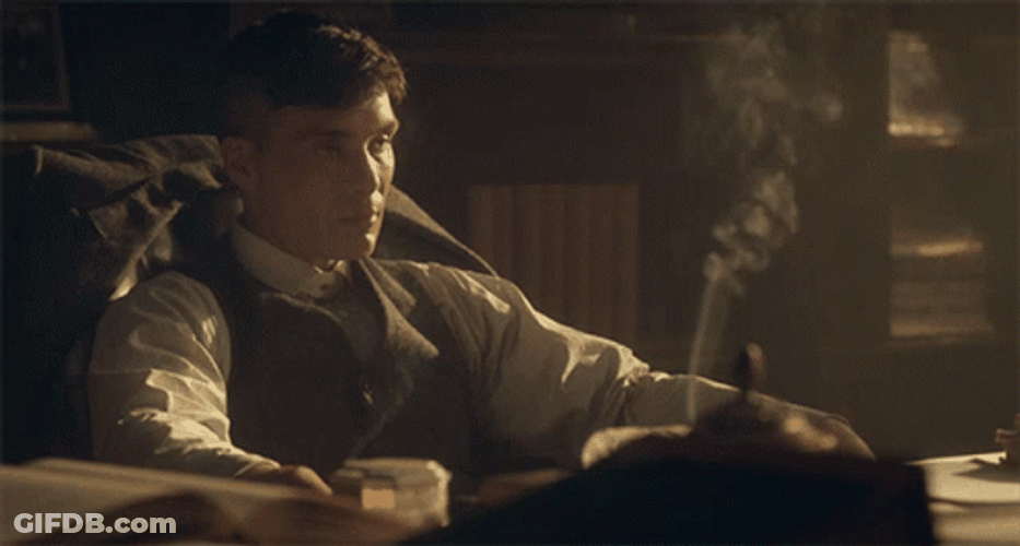 Peaky Blinders Thomas Shelby Headache GIF