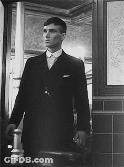 Peaky Blinders Thomas Shelby Say What GIF