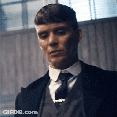 Peaky Blinders Thomas Shelby Serious GIF