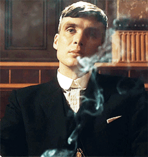 Peaky Blinders Tommy Shelby Cigarette Smoke GIF