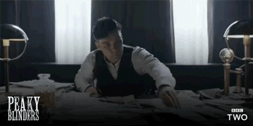 Peaky Blinders Tommy Shelby Frustrated GIF