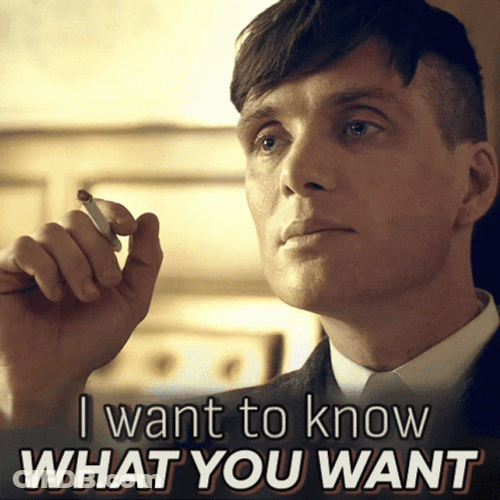 Peaky Blinders Tommy Shelby I Want To Know GIF