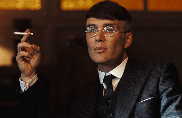 Peaky Blinders Tommy Shelby Smoking GIF