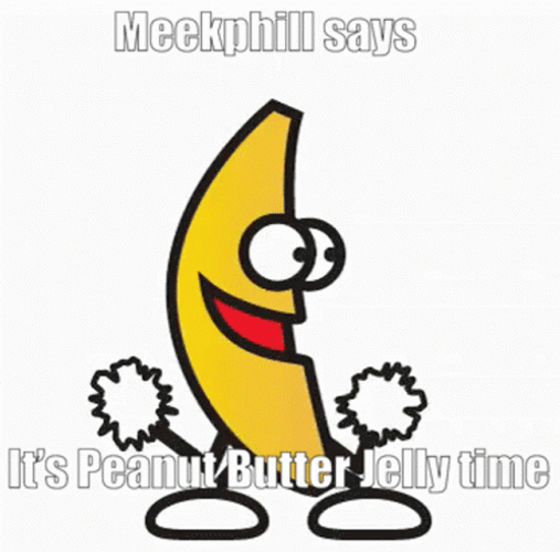 Peanut Butter Jelly Time Dancing Banana GIF