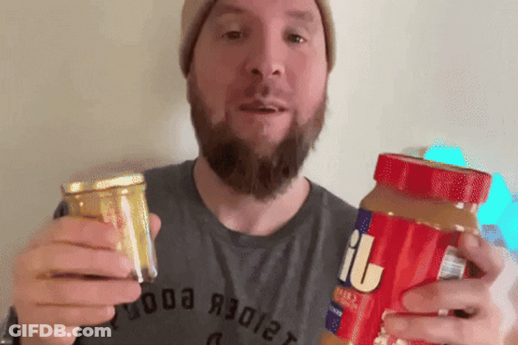 Peanut Butter Jelly Time Happy Dance GIF