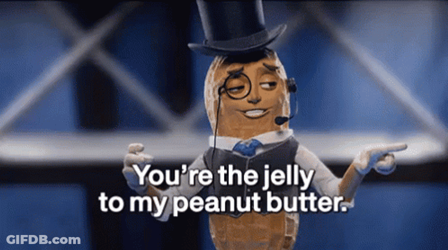Peanut Butter Jelly Time Mr Peanut GIF