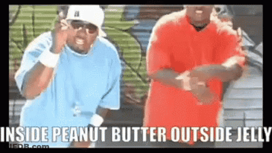 Peanut Butter Jelly Time Rapper Duo Dancing GIF