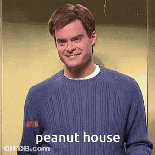Peanut House Bill Hader Dance GIF