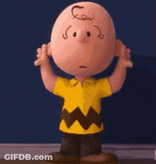 Peanuts Charlie Brown Adorable Chicken Dance GIF