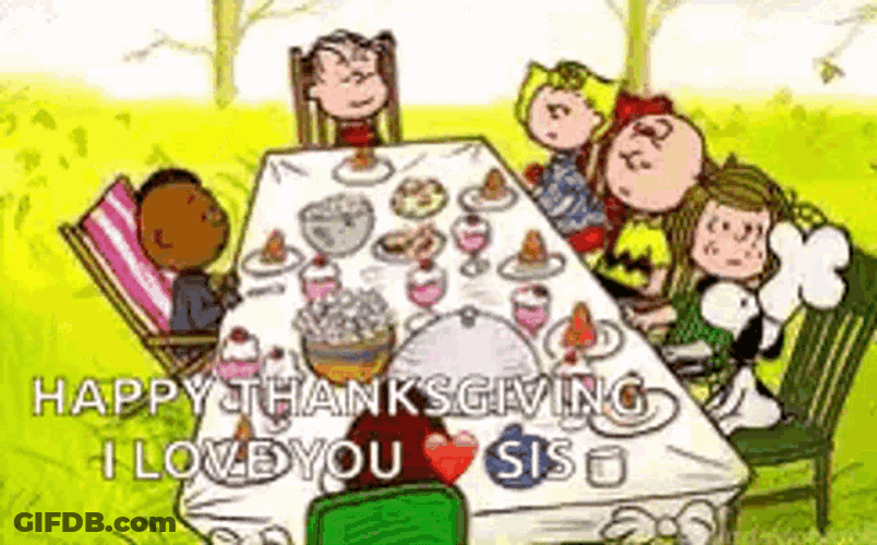 Peanuts Luncheon GIF