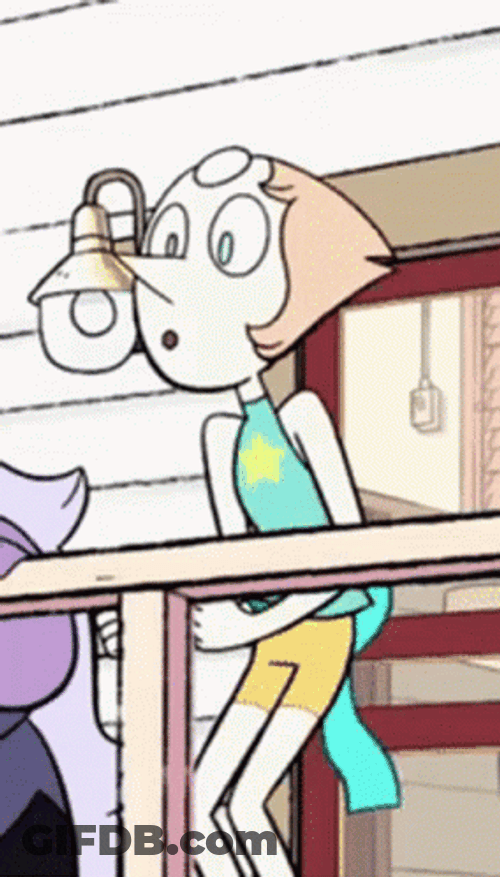 Pearl From Steven Universe Surprised GIF