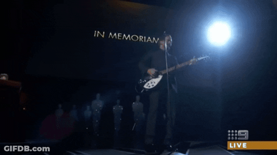 Pearl Jam Eddie Vedder Academy Awards GIF