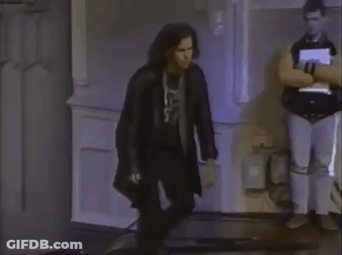 Pearl Jam Eddie Vedder Stage Entrance GIF