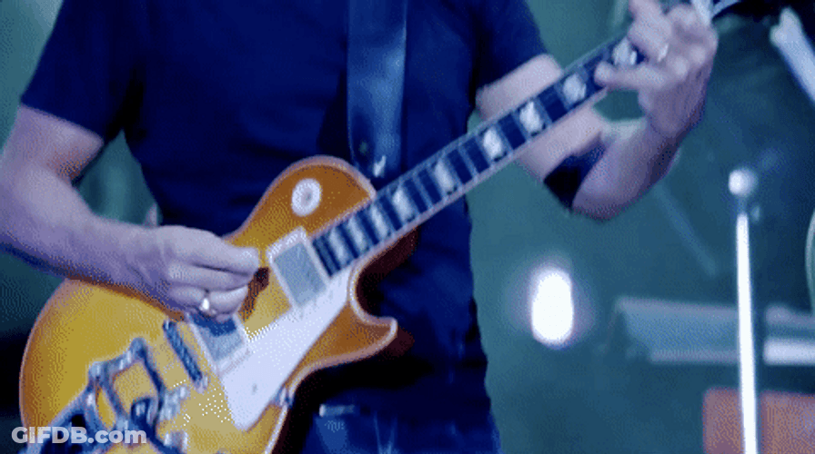 Pearl Jam Guitar Strike Stone Gossard GIF