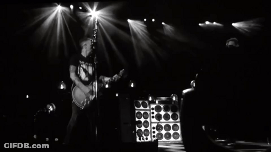 Pearl Jam Jeff Ament Pumped Up Guitar Playing GIF