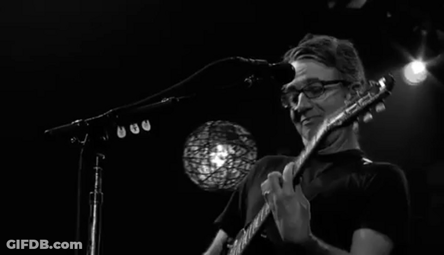 Pearl Jam Stone Gossard Playing Guitar GIF