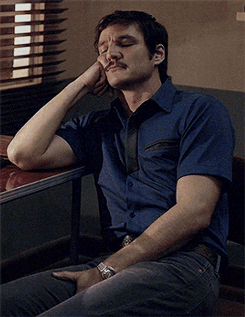 Pedro Pascal Bored Let's Cheers GIF