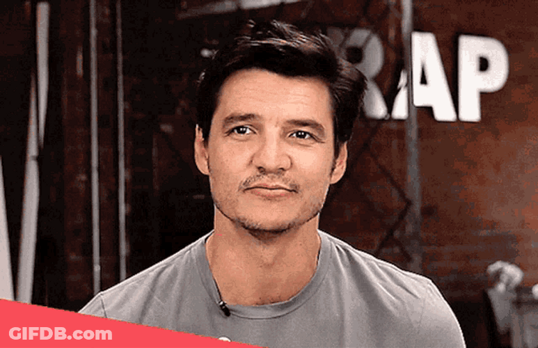 Pedro Pascal Cute Evil Thinking Hands GIF