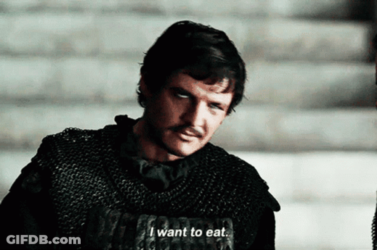Pedro Pascal Eating Sandwich His Cravings GIF