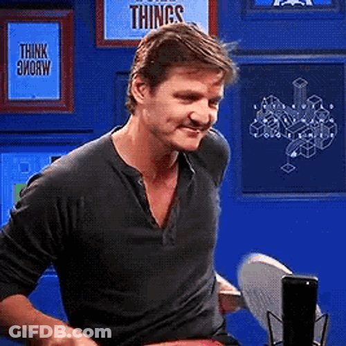 Pedro Pascal Heart GIF