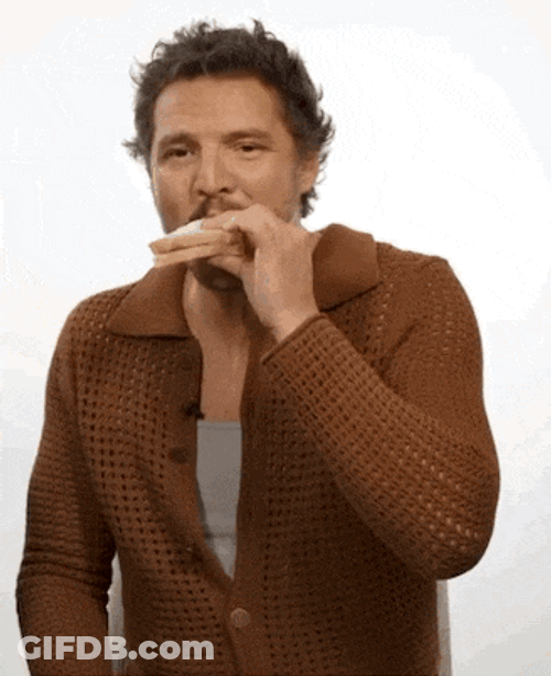 Pedro Pascal Sandwich GIF