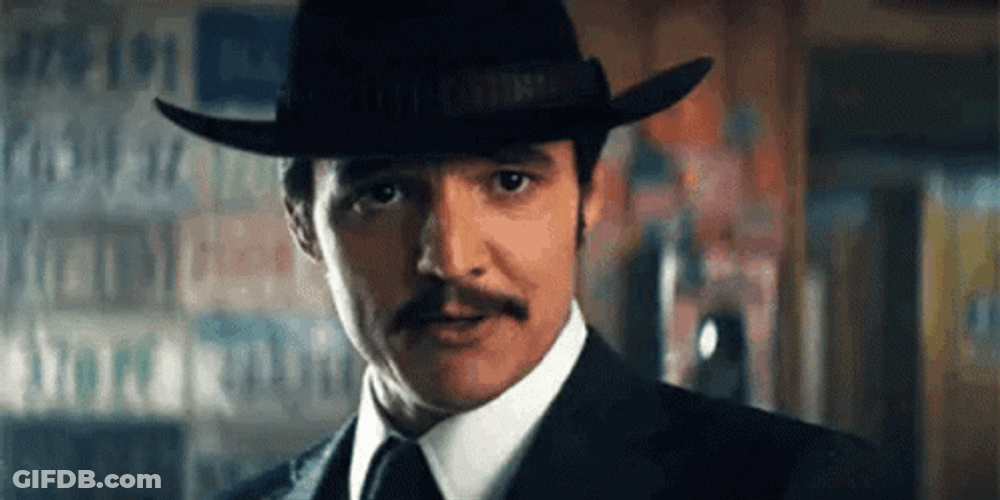 Pedro Pascal Whiskey Kingsman The Golden Circle GIF