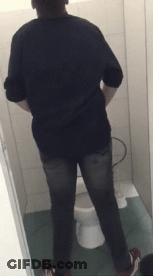 Pee In The Boys Bathroom GIF