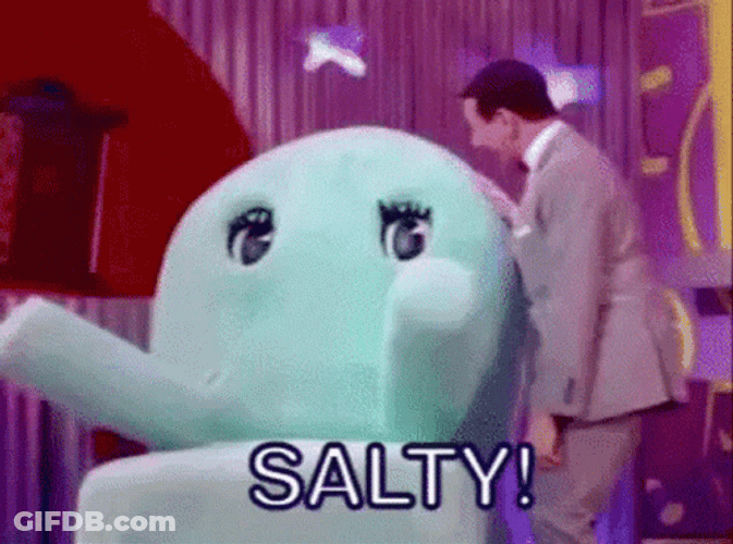 Pee Wee Herman And Chairy Salty GIF