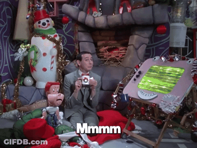 Pee Wee Herman Chocolatey GIF