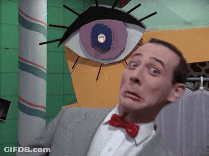 Pee Wee Herman Dance Head Shake GIF
