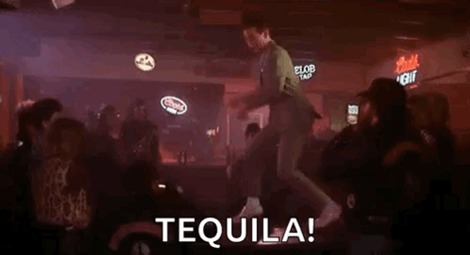 Pee Wee Herman Dance Tequila GIF