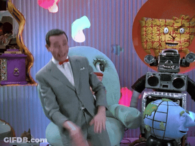 Pee Wee Herman Dance With Giant Memes GIF