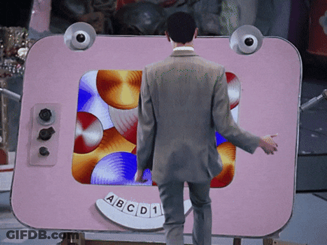 Pee Wee Herman Dance With Retro Background GIF