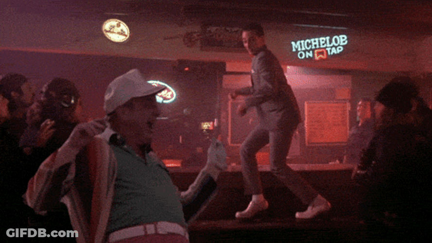 Pee Wee Herman Dance Yeah Baby Lets GIF