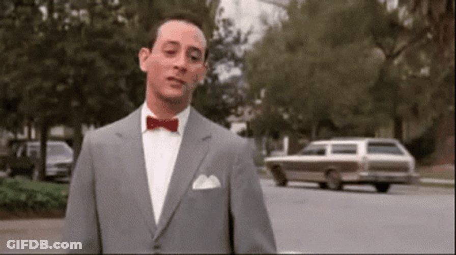Pee Wee Herman I Meant To Do That GIF