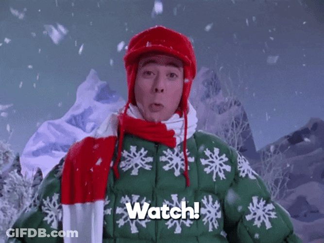 Pee Wee Herman On Christmas Sweater GIF
