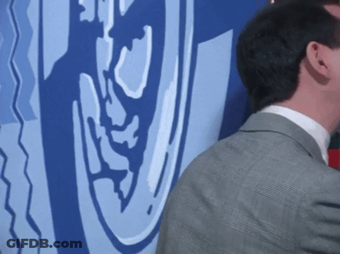 Pee Wee Herman Pushing Button GIF