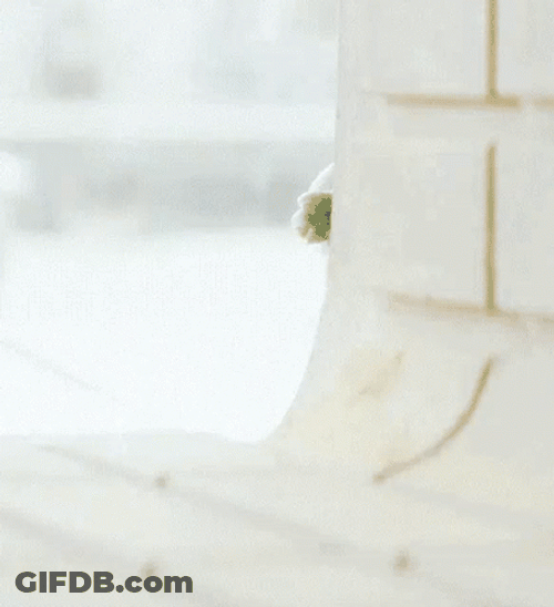 Peeking Baby Yoda Hey There GIF