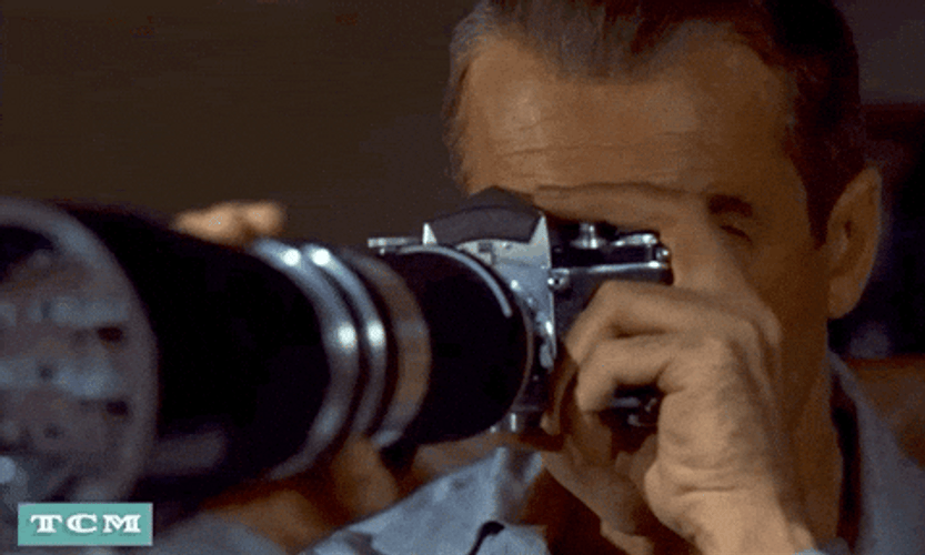 Peeping Tom Spying On Long Shot Camera GIF